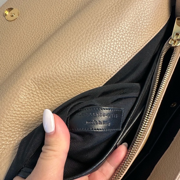 Ysl tote in beige grained leather. *lv twilly scarf not included - Picture 15 of 15